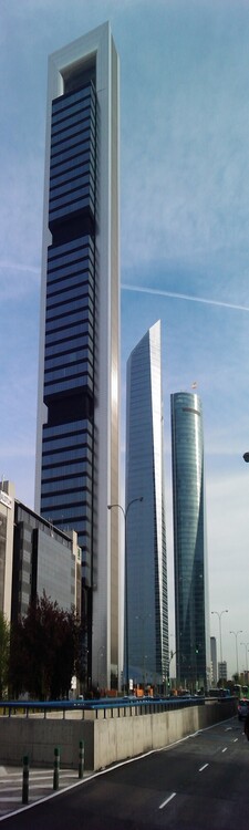 Rascacielos en Madrid