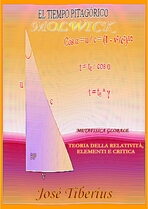 Copertina PDF sulla Teoria della Relatività, Elementi e Critica. Illustrazione della barca a vela nel mare viola.