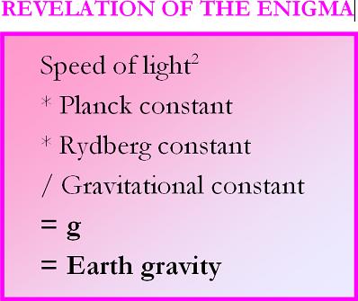 Answer to the riddle of gravity.