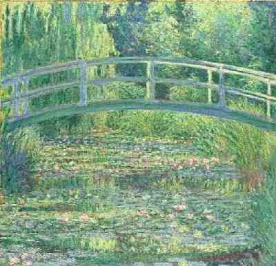 Water-Lily Pond by Monet