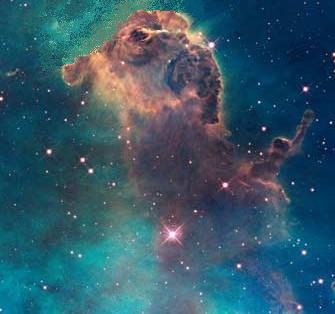 Jet Nebula Carina Retocado - NASA.